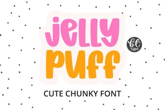 Jelly Puff Font: Playful Designs & Creative Projects