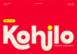 Kohilo Font: Your Creative Typography Toolkit