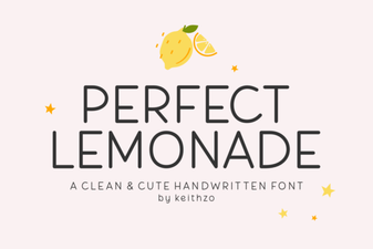 Perfect Lemonade Font for Fun, Fresh Design Projects