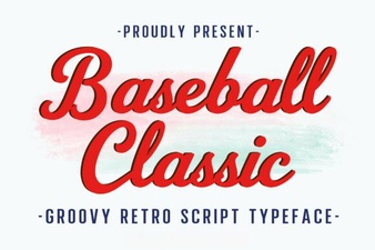 Crafting Timeless Baseball Designs with Classic Fonts